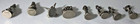 Monopoly Disney Game Pieces Set 8 Replacement Parts Tokens Vintage 2001 Pewter