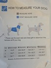 Petnanny Dog Lift Harness Full Body Support Sling Mesh Blue Size L Xl Pn029 New