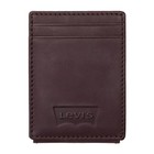 Levi s Men s Rfid Magnetic Front Pocket Card Case  Slim Wallet