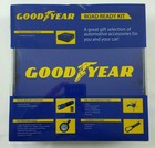 Goodyear Road Ready Kit Storage Tin  Digital Tire Gauge  Flashlight  Car Charger
