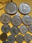 Junk Drawer Lot Eisenhower Dollars Buffalo Nickels Dimes Indian Head Pennie Coin