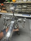 Standard Antique Brass Nickel Plate Sink Faucet  1930s 