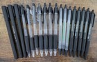 Mixed Lot Of 36 Pens Assorted Brands Styles Promotional Office School Used