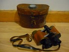 Vtg Bausch   Lomb Wwii Era Us Army Signal Corps Binoculars   Compass Case