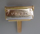 Vintage New Valet Auto Strop Razor Antique Gold Gillette Safety Co Box Shaving