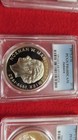 Jamaica 1975-fm    5 Five Dollars Silver  Pcgs Pr68dcam  41 Grams