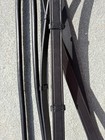 New Kl Select Rolled Leather Dressage Reins With Hand Stops  5 8   Black
