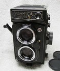 Nice Yashica Mat-124 G Tlr 120 Film 6x6cm Medium Format Twin Lens Camera W  Case