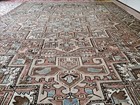 8 5 X 11 Antique Veg Dye Fine Heriz Rug Vintage Caucasian Serapi Ushak Turkish 