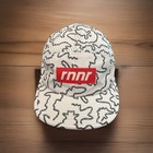 Rnnr Rabbit Geometric Print Cap Hat Spdwick Tech Fabric Small Buckle Adjustable