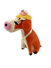 R  Dakin Dream Pet Clarabelle Cow 2004 Re-issue Of Orig 1966 Suede Finish Read