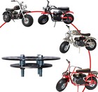 Jmchstore Mini Bike Drum To Disc Hydraulic Brake Wheel Conversion Kit For Colema