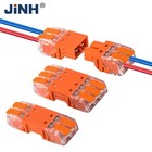 5pcs Quick Lever Splicing Wire Connectors 2 3 4 Pins Cmk642  Compact Plugable Ma