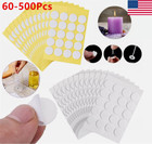60-500pcs Wick Foam Stickers Double-sided Round Glue Dots For Candle Making Usa
