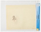 Walt Disney Studios 1941  the Nifty Nineties  Original Mickey Production Drawing
