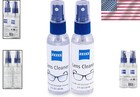 Travel-ready 2oz Lens Cleaner Spray Pack Of 2 - Fragrance-free   Non-toxic