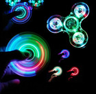 1pc Led Luminous Fidget Spinner Glow Stress Relief Hand Finger Toy - New