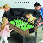 Realplay  13-in-1 Multi Game Table For Arcade Games Of Foosball  Air Hockey  And