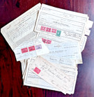 1899-1923 First National   Bank Of Wisconsin Madison 19 Notes  Checks  Stamps