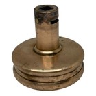 Ornate Heavy Antique Victorian Entry Cast Brass Door Knob Schroder Lock Co 