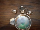 Antique William Meyers   Sterling Miniature Dollhouse  Piece Tea Set