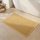  Bathroom Rugs Mat 16x24  Non Slip Quick Dry Bath Mats 16 x24  small  Yellow