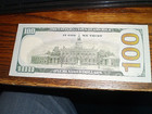 Star Note 2009 Series  100 Dollar Bill Ll 04555481 