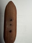 Very Rare Red Banded Slate Elongated Gorget Artifact Crawford Co  Ohio 7    Long