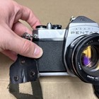 Vintage Asahi Pentax Spotmatic Sp 500 Slr 35mm Camera Body W  Case   Lens
