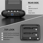 2 5  3 5  Hdd Ssd Hard Drive Enclosure Sata Docking Station Usb3 0 type C 2 Bay