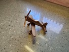 Vintage Brass Ww2 Style Airplane 