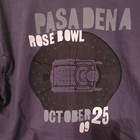 U2 360 Tour Concert T-shirt Pasadena Rose Bowl Oct 25 2009 Size L Rock Pop