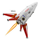 Semroc Flying Model Rocket Kit Micro mx  Mars Lander      Kmx-02