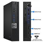 Dell Micro Desktop Pc Computer I5  Up To 32gb Ram  2tb Ssd  Windows 10 11  Wifi