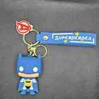 Dc Bear Batman 3d Silicone Keychain Key Chain Ring Pendant Game New