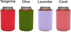 Blank Foam Collapsible Regular Can Coolie  Choose Color And Quantity