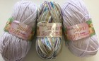 Feza Baby Yarn Super Soft colors 67760 2   33229 1    3 5 Oz  Per Ball   3 Balls