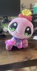 Nib Littlest Pet Shop 2007 Plush Vip Purple Spider Vip Tag