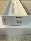 Box Only Apple Watch Series 3 38mm Case Silver Aluminum White Sport Band J1