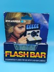 Sylvania Blue Dot Flash Bar For Polaroid Vintage 10 Flashes For Flash Bar Camera