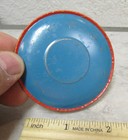 Vintage Tin Litho Lithograph Childs Toy Tea Set Saucer Little Gardener  Ohio Art