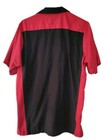 Red Kap   Work Shirt Medium Ripstop Mechanic Technician  Uniform Black Red S s