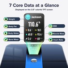 Runstar Scale Body Weight  Precision Digital Bathroom Smart Scale 3 5  Tft