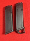 2 Factory Glock Model 17 9mm Pistol Mags Magazines Clips - 10 Round