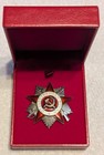 Display Box For Soviet  russian Order Of The Red Star order Of The Patriotic War