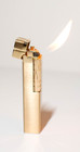 Vintage Classic Style Butane Lighter - Soft Torch Flame - Side Scroll Ignition