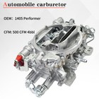 For Edelbrock 1405 Performer 600 Cfm 4 Barrel Carburetor Manual Choke For Chevy