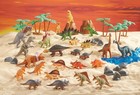 Animal Planet Dino Mega Tub Playset     45-piece Dinosaur Toy Set With Mount
