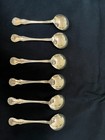 Towle Old Master Sterling Silver Soup Cream Spoons Set 6  Excellent Condition