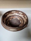 Segmented Wood Turned Bowl Signed By Artist And Dated